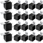 20 Packs 12v 30/40 Amp 5 Pin Relays Switch Electrical Spdt Auto Power Relay.... Fixed Price $47.99.