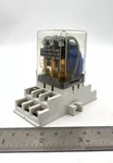 Deltrol Controls 166 3pdt 24vdc Coil 120vac Relay & Idec Sr3b-05 Base Used. Fixed Price $15.00.