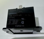One New Omron G4b-112t1-us 1 Power Relay 4pins 15a 120vac. Fixed Price $17.51.