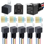 Honster 40a/30a Relay, Black 5-piece Set, 12v, Equipped With Wiring Harness,.... Fixed Price $27.38.