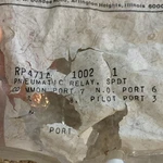 Honeywell Rp471a10021 Pneumatic Relay Spdt Plastic Metal Contacts. Fixed Price $30.00.