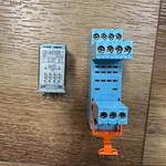 Releco Comat Qr-c C9-a41-dx Relay W/ Relecomat S9-m Base, 24 Vdc Dc24v. Fixed Price $19.49.