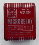 Barber Colman Fyza-115-1 Micro Relay 8-pin - Industrial Control. Fixed Price $19.46.