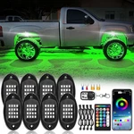 8pods Rgb Led Rock Lights Kit With App/rf Remote 8pods, Multi-color. Fixed Price $75.97.