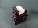 Eaton Xru1d24u Din Relay Socket With 2961105 Ssr (24vdc) Used Qty 7. Fixed Price $60.00.