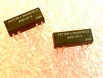 2pc 12v Relay Potter And Brumfield Jwd107-3 Reed Spst 500ma. Fixed Price $9.99.