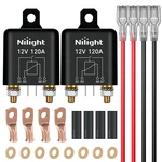 2pc 120a Starter Relay 4 Pin Split Relays Switch 12v Continuous Spst High Curren. Fixed Price $19.98.