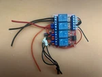 Songle Srd-24vdc-sl-c 4 Relay Module. Fixed Price $29.99.
