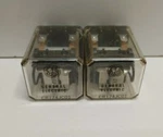 Lot Of 2 New Old Stock! Ge General Electric 2pdt 8-blade Relays Cr174jc01. Fixed Price $21.21.