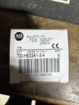 A-b Relay 700-hb33a1-3-4 ( 8 Relays). Fixed Price $50.00.