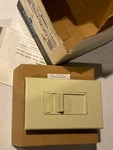 Leviton 81000-i Single Pole Slide Dimmer 1000 Watts 120 Volt With Preset Ivory. Fixed Price $29.95.
