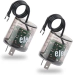 2pin Led Flasher Relay With Ground Wire,12v Car For Fixing 2pcs. Fixed Price $11.23.