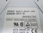 Omron G9sb-301-d Safety Relay Unit 24vac/dc Unmp. Fixed Price $105.00.