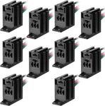 Uxcell 10pcs 12v Dc 5-pin 30/40amp Interlocking Relay Socket Harness Base.... Fixed Price $25.77.