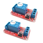 Hiletgo 2pcs 5v One Channel Relay Module Switch With Opto Small, Red. Fixed Price $10.67.