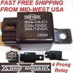 1 X Song Chuan Power Relay Only 12v 804-1a-c1 30a Coil=12vdc Fast Usa Shipped!!. Fixed Price $11.25.