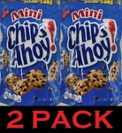 2x Nabisco Chips Ahoy Mini Chocolate Chip Cookies Snak Saks 8 Oz Bag - 2 Pack. Fixed Price $29.99.