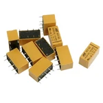 Uxcell 10 Pcs Dc 12v Coil Dpdt 8 Pin Pcb General Purpose Power Relay Hk19f. Fixed Price $18.19.