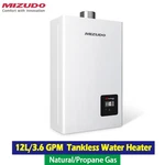 12l 3.6gpm Tankless Water Heater Natural / Propane Gas On-demand Instant Boiler. Fixed Price $319.99.
