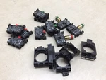 Lot Of 11 Abb Contact Blocks 616 001-b 001-a 003-a. Fixed Price $40.00.