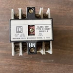 Square D Class 8501 Type X0 33 Industrial Control Relay Cool Rating 24/60 Nos. Fixed Price $67.50.