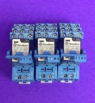Finder 94.03 Socket With 55.33.9.024.0080 Plug In Relay 24vdc Lot Of 3. Fixed Price $29.00.