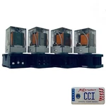Finder Relay 60.12.8.120.000 (lot Of 4) Dpdt / 120vac With Socket Bases. Fixed Price $85.00.