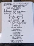 Dayton Solid State Time Delay Relay, 5yz86n 0.1-5 Seconds Range, 120 Vac. Fixed Price $40.00.