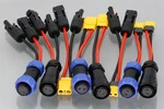 Xt90 Xt60 Aviation Plug To Mc 4mm Solar For Bluetti Dc Input Pv Charging Cable. Fixed Price $39.80.
