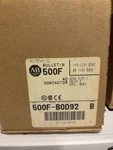 Allen Bradley 500f-bod92 Ser. B 115-120v 110v (br/wh) Nsmp. Fixed Price $255.00.