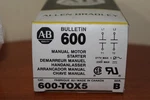Allen Bradley 600-tox5 Manual Motor Starter Toggle Type Switch. Fixed Price $79.00.