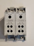 (2) Edison Epdb104 Finger Safe Distribution Block, 600v, 175a - Warranty. Fixed Price $79.99.