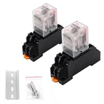 2 Pcs Electromagnetic Power Relays, Red Indicator Light, 8-pin Dpdt 10 A 110 .... Fixed Price $21.07.