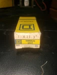 Square D 1-a21.3 Overload Relay Thermal Unit (new In Box). Fixed Price $25.00.