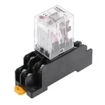 Hh52p Ac 12v Dpdt 8-pin Electromagnetic Power Relay Led Red With Pre. Fixed Price $10.60.