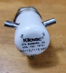Kilovac Kc-12 / 115 Vdc High Voltage Vacuum Relay - New. Fixed Price $675.00.