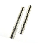 Zyamy 10pcs 2.54mm Male Breakable Pin Header Strip 40pin 1x40p Single Row Str.... Fixed Price $16.96.