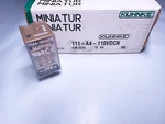111a4-110vdcn Kuhnke Miniature Relay 110vdc 5a 4pdt W/ Mech. Flag Push Test Btn. Fixed Price $20.00.