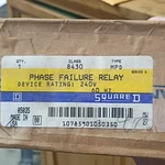 Square D 8430mpd Phase Failure Relay 240v Industrial Application. Fixed Price $80.00.