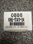 Khu-17a11-24 Siemens Potter Brumfield Relay 24vac. Fixed Price $88.02.