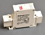 National Ac/dc Circuit Breaker 10a 240vac 60vdc Din Rail Mount Cp-cs Bacs102105. Fixed Price $22.00.