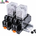 Mxuteuk 2pcs Jqx-13fl Ac 110v/120v Coil 8 Pin 10a Dpdt Led Indicator Electromagn. Fixed Price $21.65.