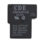Cde 24v 30 Amp 277vac Spst Relay. Fixed Price $10.75.