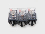 Lot Of 3 Omron Mks3pn-5 Relay 24vac. Fixed Price $22.50.