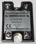 Crouzet Gordos Solid State Relay - 280v Ac 45a G240e45 18-36 Vac Control. Fixed Price $29.95.