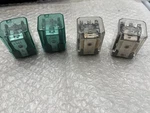 4x Lot 11 Blade 120v Relays Midtex And Potter&brumfield. Fixed Price $40.00.