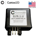 7-pin Suzuki Led Flasher Relay Elfr-1-u *fast Blinker Fix* Oem Connector. Fixed Price $31.99.