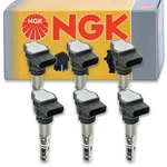 6 Pc Ngk 48843 U5003 Ignition Coils For Uf411t Uf411 Uf-411 Igc1004 Ic531 Gi. Fixed Price $204.16.
