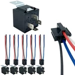4-pin 40/30amp 12v Relay Kit, Spst 12-volt 6-pack Automotive Relay, With Interlo. Fixed Price $25.48.