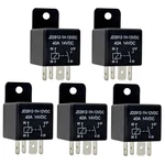 Kalmaegee 5 Pack Car Relays 12v 40a, 4 Pin Relay Spst Model Jd2912-1h-12vdc 4.... Fixed Price $15.80.